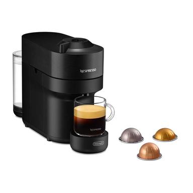 DELONGHI Cafetera Cápsulas Vertuo pop + aerochino